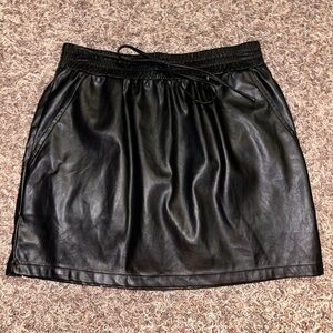 Leather Skirt